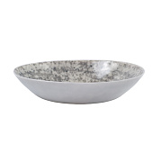 Тарелка суповая DIWALI TARSO GREY&BLACK 20см V9377 Тарелка суповая DIWALI TARSO GREY&BLACK 20см V9377