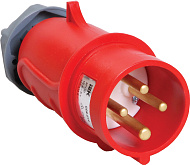 Вилка 014 3Р+РЕ 16А 380В IP44 Вилка 014 3Р+РЕ 16А 380В IP44