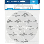 Круг абразивный под липучку 225мм Р60 5шт Vertextools Круг абразивный под липучку 225мм Р60 5шт Vertextools