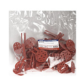 Дюбель для утеплителя с пласт. гв.10х 80 (50 шт) Дюбель для утеплителя с пласт. гв.10х 80 (50 шт)