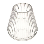  Ваза 16х18х10 см стекло цвет прозрачный 502-157 