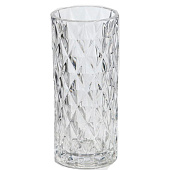 Ваза «Шерри», ромбы, 24.5х10.5 см, стекло 10872842 Ваза «Шерри», ромбы, 24.5х10.5 см, стекло 10872842