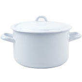 Кастрюля Белые ночи 4,3л цил. Без деколи С-16141/Э Кастрюля Белые ночи 4,3л цил. Без деколи С-16141/Э