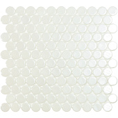  Мозаика 29,5х31 Circle № 6000 BR Белый /Vidrepur 