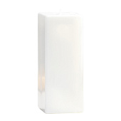  Свеча Квадрат интерьерная, 6х6х15,5 см, белый, 7461375 