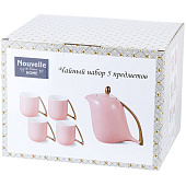 Чайный набор 5пр. "5th Avenue. Pink" (4 персоны) v=1300/240 мл 1400016 Чайный набор 5пр. "5th Avenue. Pink" (4 персоны) v=1300/240 мл 1400016