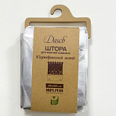 Штора для ванной 178х183 Серебряный иней PEVA GX005-Р2 13672 Штора для ванной 178х183 Серебряный иней PEVA GX005-Р2 13672