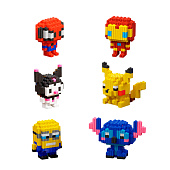  UNICON Конструктор "Mini Blocks", персонажи   10869339 
