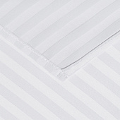  Простыня "HoReCa" 180х217, страйп-сатин (Белый) 