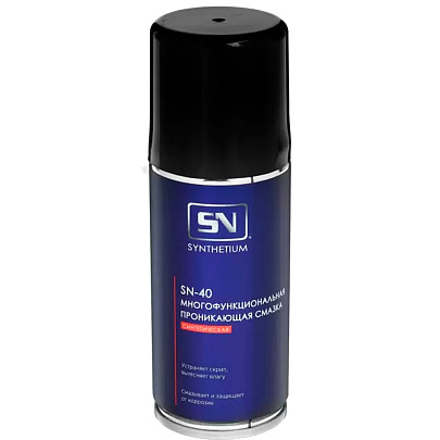  Смазка проникающая SYNTHETIUM SN-40 140мл аэрозоль SN4001 
