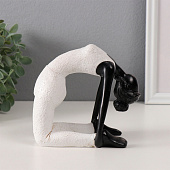 Сувенир полистоун "Девушка в позе боевого лука" белый с чёрным 13х8х13,5 см 10323439 Сувенир полистоун "Девушка в позе боевого лука" белый с чёрным 13х8х13,5 см 10323439