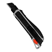 Нож 18мм, выдвижное лезвие, двухкомпонентная рукоятка, Vertextools Нож 18мм, выдвижное лезвие, двухкомпонентная рукоятка, Vertextools