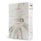 Комплект постельного белья 2 спальный Sateen De Luxe сатин Светлая дымка Комплект постельного белья 2 спальный Sateen De Luxe сатин Светлая дымка