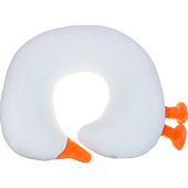  ЕРМАК Подушка на подголовник/дорожная подушка Гусь 