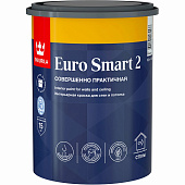 Краска интерьерная Tikkurila EURO SMART 2 База A 0,9л. Краска интерьерная Tikkurila EURO SMART 2 База A 0,9л.