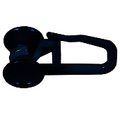  Крючки на U-шину черный (20шт.) в упаковке 