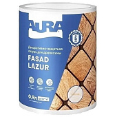 Декоративно-защитная лазурь для древесины "Aura Fasad Lazur" сосна 0,9л Декоративно-защитная лазурь для древесины "Aura Fasad Lazur" сосна 0,9л