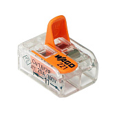 Клемма универс. компактная 2-х проводная 221-412 (6 шт) WAGO Клемма универс. компактная 2-х проводная 221-412 (6 шт) WAGO