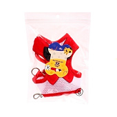  Шлейка с поводком для мелких пород собак и кошек Lapusik, размер S, 333-720 