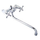 Смеситель для ванны L- гусак 30см 2-х ручк 8333 B01 CALORIE Смеситель для ванны L- гусак 30см 2-х ручк 8333 B01 CALORIE