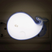 Ночник Кит LED 220В выключатель голубой /Energy Ночник Кит LED 220В выключатель голубой /Energy