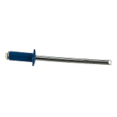  Заклепки 3,2х8мм RAL 5005 синий, 50шт, Matrix 