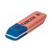 Ластик Hatber 54х14х8 мм Tandem Bright из термопластичной резины, ER_058800ХАТ Ластик Hatber 54х14х8 мм Tandem Bright из термопластичной резины, ER_058800ХАТ