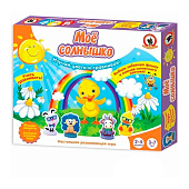 Игра настольная Русский стиль, Мое солнышко, с фишками-зверятами, 03895 Игра настольная Русский стиль, Мое солнышко, с фишками-зверятами, 03895