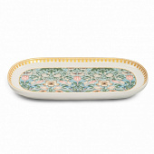 Овальное блюдо FLOWERS 24,4х12,5см, TDB596 Овальное блюдо FLOWERS 24,4х12,5см, TDB596
