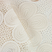 Клеенка Lace Print 137 см, YD-473C беж 16375