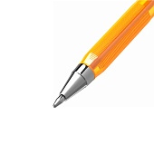 Ручка шариковая Brauberg M-500 Orange Tone, синяя, 0,7 мм, линия 0,35 мм, 143451