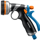 Поливочный пистолет,курок сзади, металлический с TPR GRINDA RM-8 8-427143 Поливочный пистолет,курок сзади, металлический с TPR GRINDA RM-8 8-427143