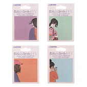 Бумага для заметок клейкая полупрозрачная deVENTE Mentality, 73x74 мм, 30 листов, 2010380 Бумага для заметок клейкая полупрозрачная deVENTE Mentality, 73x74 мм, 30 листов, 2010380