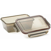 Контейнер д/СВЧ 0,8л герметичн. прямоуг. Контейнер д/СВЧ 0,8л герметичн. прямоуг.