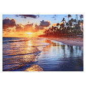  Картина Пляж на закате, 50х70 см, 10236825 
