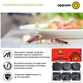 Приманка от тараканов и муравьев Тараканофф оффлайн 3 шт 20201 Приманка от тараканов и муравьев Тараканофф оффлайн 3 шт 20201