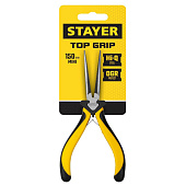 Тонконосы удлиненные TopGrip, STAYER 2218-1, 150мм