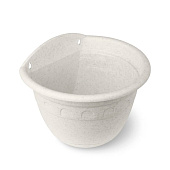 Кашпо настенное "Фелиция" 24 см Мрамор С122М Кашпо настенное "Фелиция" 24 см Мрамор С122М