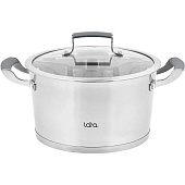 Кастрюля 5,5 л, d 24 см LARA LR02-281 ВЕНЕРА Кастрюля 5,5 л, d 24 см LARA LR02-281 ВЕНЕРА