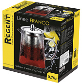  Чайник заварочный 0,75л с ситечком Linea Franco 93-FR-TEA-13-750 