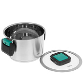 Кастрюля 2,8 л, d 18 см LARA LR02-242 Изумруд Кастрюля 2,8 л, d 18 см LARA LR02-242 Изумруд