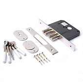 Замок врезной 99-K-CR крест. кл. (хром) Апекс Замок врезной 99-K-CR крест. кл. (хром) Апекс