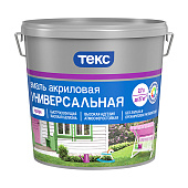 Эмаль акриловая глянцевая Текс УНИВЕРСАЛЬНАЯ База D 2,7 л