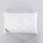  Подушка 40х60 стеганая Baby бамбук, белый, ПСБч-6112у 