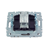 Розетка телевизионная встраиваемая, цвет сталь, IEK BRITE Розетка телевизионная встраиваемая, цвет сталь, IEK BRITE