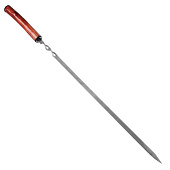 Шампур плоский GRILLBOOM с деревянной ручкой 600х12х2мм 103-077 Шампур плоский GRILLBOOM с деревянной ручкой 600х12х2мм 103-077