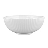 Салатник рифленный круглый NataM d155мм, белый F-LSLTW60 Салатник рифленный круглый NataM d155мм, белый F-LSLTW60