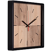 Часы настенные квадрат 30х30см корпус черный Два дерева Рубин 3028-011 (10) Часы настенные квадрат 30х30см корпус черный Два дерева Рубин 3028-011 (10)