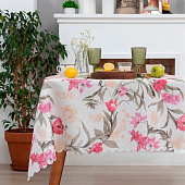  Скатерть (полиэстер) 145х220 Доляна Лютики 7797368 