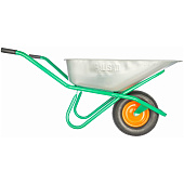 Тачка 1 кол. садово-строительная, усиленная, грузоподъемность 200 кг, объем 90 л Palisad 689183 Тачка 1 кол. садово-строительная, усиленная, грузоподъемность 200 кг, объем 90 л Palisad 689183